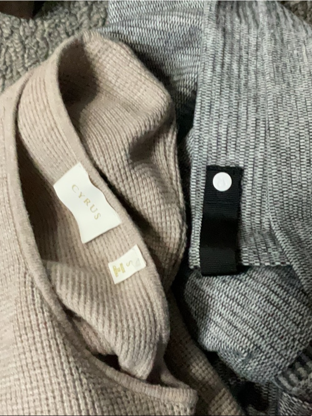 Cyrus Top And Lululemon Scarf